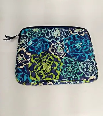 Vera Bradley Computer Laptop Bag Padded Case Quilted Sleeve 14x11’x1” • $12.99