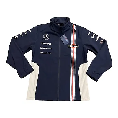 Mercedes Williams Martini Racing Team Replica Jacket NWT Womens SZ Large • $56