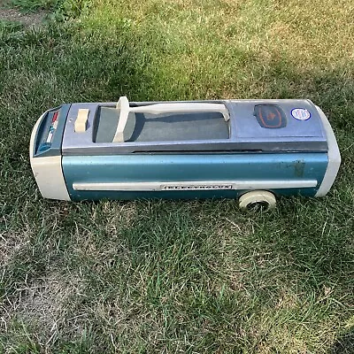 Vintage ELECTROLUX Canister Vacuum Model 1205 Teal Unit Only • $79.99