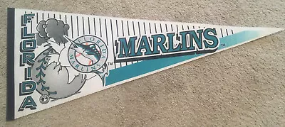 Florida Marlins Baseball Vintage 1994 Collectible MLB Pennant No Pin Holes • $14.99