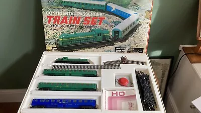 Mehanotehnika HO Gauge Continental Passenger Battery Operated Train Set • $55.49