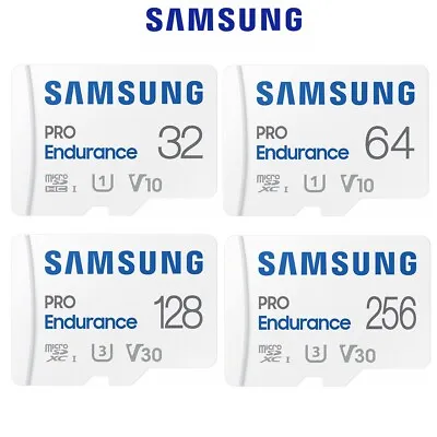Samsung Pro Endurance Micro SD Card Class 10 UHS-I SDHC SDXC DashCam Security • $45.95