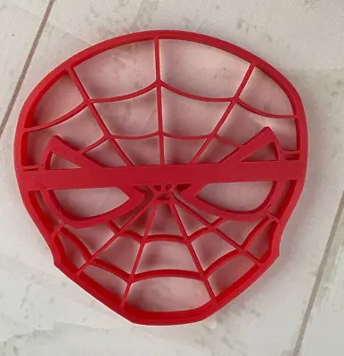 Spiderman Cookie Fondant Cutter Sugarcraft Cake Biscuit Icing 3D Printed Red • £3.45