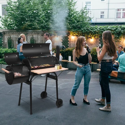 $132.99 • Buy Outdoor BBQ Grill Charcoal Barbecue Pit Patio Backyard Meat Cooker Smoker