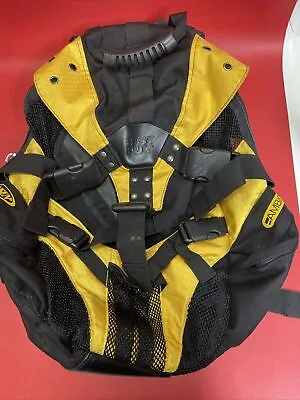 Bect Buy Jensen Albico Vintage Backpack Rucksack Yellow  Black • $70