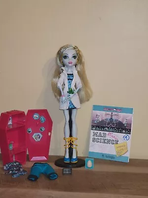 Monster High Doll Mad Science Classroom Lagoona Blue ELASTICS Near Complete  • $42.75