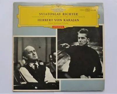 $53.76 • Buy Herbert Von Karajan Sviatoslav Richter Tchaikovsky LP Deutsch Grammophon 138822 