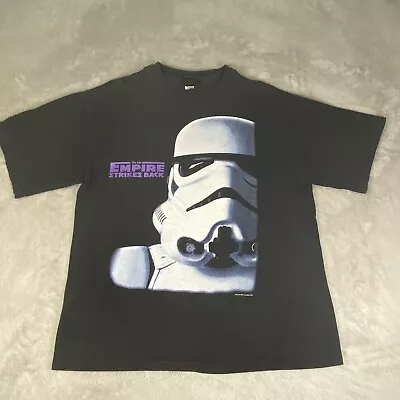 Vintage '95 Storm Trooper Star Wars Empire Strikes Back T-shirt Single Stitch XL • $175