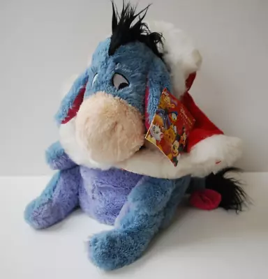 Disney Store Stamped Eeyore Soft Plush Cuddly Toy 10  With Tags Pooh Bear Friend • £14.95