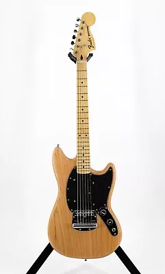 Fender Ben Gibbard Mustang Electric Guitar - Natural • $1200