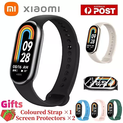 Xiaomi Smart Band 8 Heart Rate Blood Pressure Fitness Tracker Watch Bracelet APP • $96.76