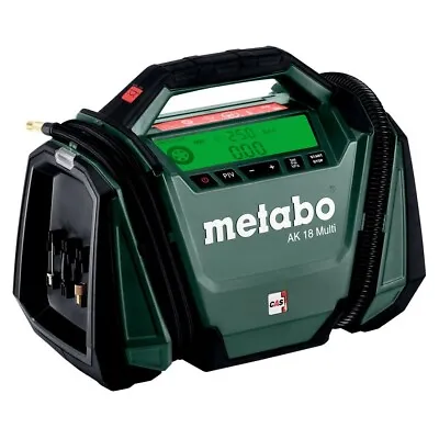 Metabo AK 18 MULTI 18V Lithium-Ion Cordless Compressor – Tool Only 600794850 • $199
