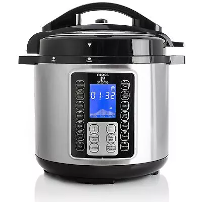 Electric Pressure Cooker With Large LCD Display Multi-Use 6 Quart Electric P... • $126.97