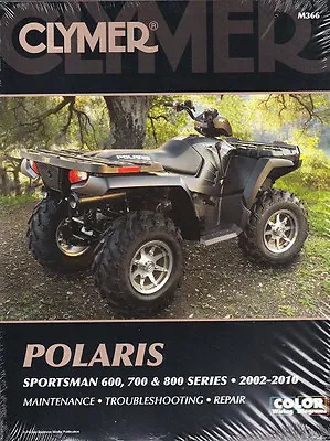$40.90 • Buy 2002-2010 Polaris Sportsman 600 700 800 ATV Clymer Service Shop Manual M366