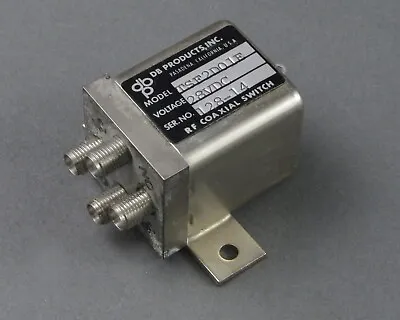 $49.95 • Buy DB Products TSF2D01E RF Coaxial Switch, DC-18 GHz, 28 VDC, SMA Female, Failsafe