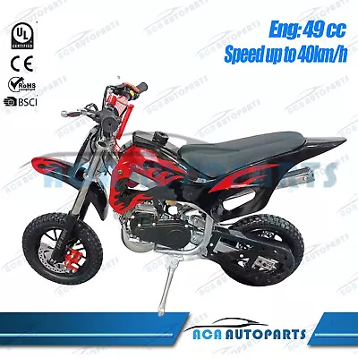 Mini Motor Dirt Bike Kids 2 Stroke Pocket Motorcycle Monkey 49cc Atv Toys • $380