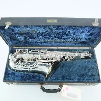 $5999 • Buy Selmer Paris Super Balanced Action Alto Saxophone SN 46932 ORIGINAL SILVER