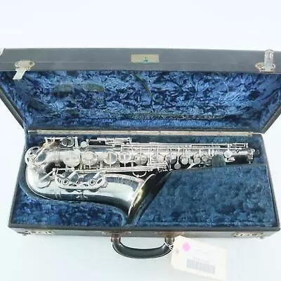 $5399 • Buy Selmer Paris Super Balanced Action Alto Saxophone SN 46932 ORIGINAL SILVER
