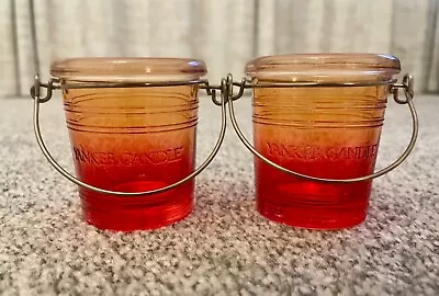 Yankee Candle Ombré Bucket Votive Holders X 2 • £5.99