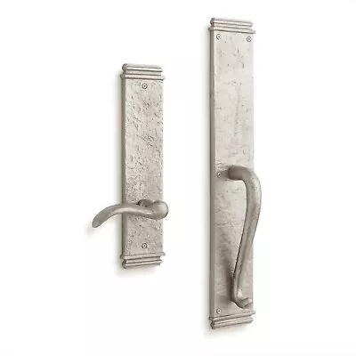 New England Dummy Entrance Door Set -Left Hand - Satin Nickel • £48.20