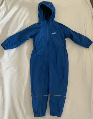 £7 • Buy Fleece Lined Splash Suit Age 3-4 Yrs PETER STORM - Blue