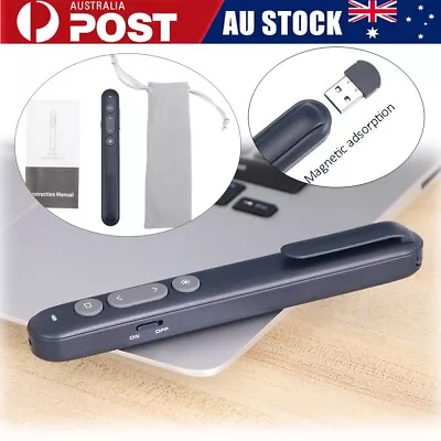 2.4G Wireless USB Powerpoint Presentation PPT Flip Pen Pointer Clicker Presenter • $15.89