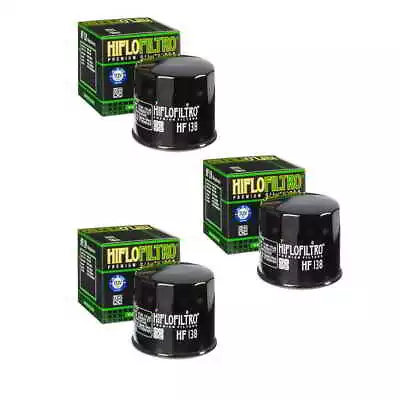 Hiflofiltro HF138 Oil Filter 3 Pack Aprilia Cagiva Suzuki GSXR600 GSXR700 VL800 • $31.50