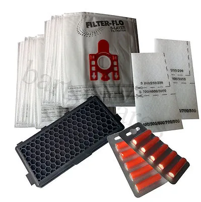 Service Kit For Miele S6220 Cat & Dog Active Air Clean Filter Fjm Bags Air Fresh • £21.28