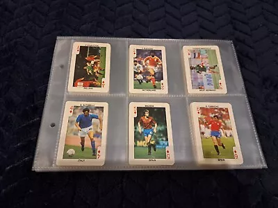 Dandy Gum Playing Cards 1988 Football Euro 88 Set Of 53 Nice Condition • £79.99