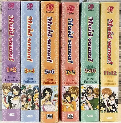 Maid-Sama Vol 1-6 (2 In 1 Edition) (1-12) Manga New English 6 Books P10 • $88.15