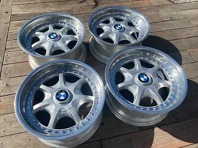 BMW BBS 17x8 STYLE 19 2 Piece OEM Wheels E39 E36 E32 E28 E30 E34 • $1800