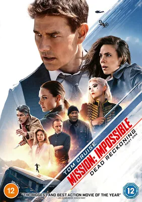 Mission: Impossible - Dead Reckoning Part One DVD (2023) Tom Cruise McQuarrie • £7.78