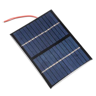 1.5W 12V Solar Panel Module DIY Polysilicon With 150mm Wire For Toys Charger • £11.96