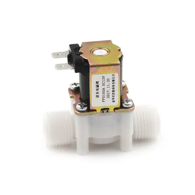 1/2  N/C Electric Solenoid Valve 12V  Magnetic Water Air Normally Closed.hap • $4.37