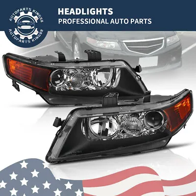 Projector Headlights For 2004-2008 Acura TSX Sedan 4Dr Head Lamp Replacement Set • $119.70