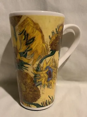 $18.25 • Buy Chaluer Vincent Van Gogh's Sunflowers 6 In. Tall Travel Mug