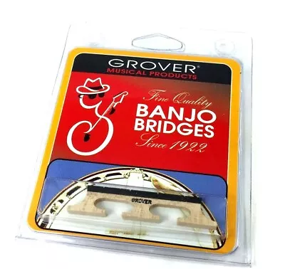 Grover Minstrel™ Tenor 4-string Banjo Bridge 1/2  Tall Model # 70 • $12.50