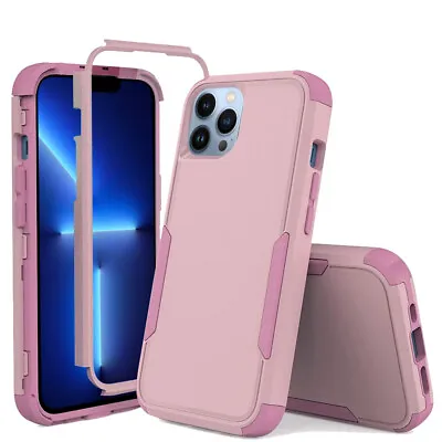 For IPhone 15 14 13 12 11 Pro Max XR X XS SE 7 8 Defender Shockproof Case Cover • $11.99