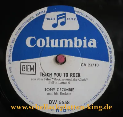 £69.12 • Buy Tony Crombie And His Rockets 78 RPM / Teach You How To Rock (320-0620-P)