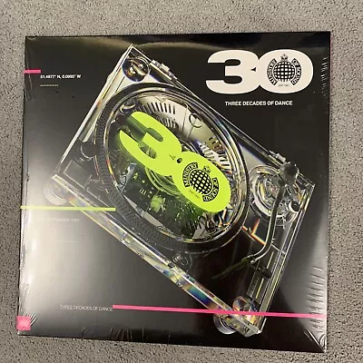 30 Years: Three Decades Of Dance - Ministry Of Sound Vinyl Record New Sealed • £35