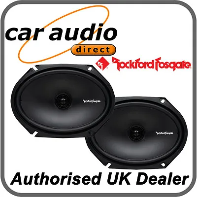 £67.99 • Buy Rockford Fosgate R168X2 6 X8  2-Way Full-Range Car Speakers