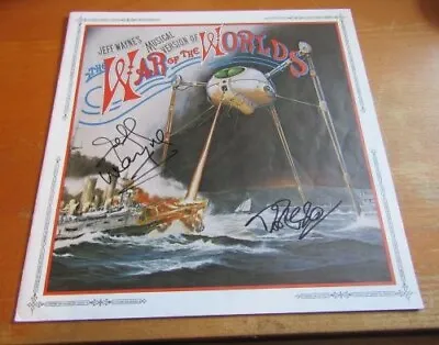 Jeff Wayne David Essex War Of The Worlds SIGNED  Booklet + Great Provenance • £79.99