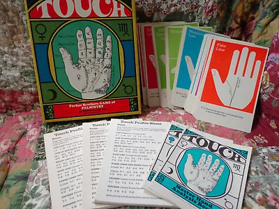 TOUCH Parker Bros Game Of Palmistry No. 606 Vintage 1970 By M. L. Fiel  Complete • $55