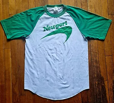 Newport Baseball T Shirt Cigarettes Brand New Smoking Cigarette Tobacco Marlboro • $22