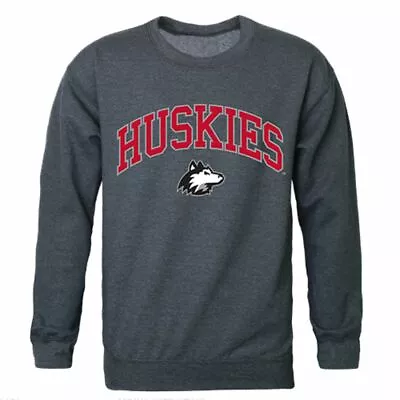 NIU Northern Illinois University Campus Sweatshirt Sweater Heather Charcoal • $42.95