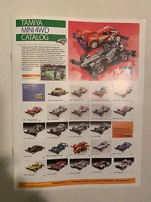 ORIGINAL TAMIYA MINI 4WD 2015 CATALOGUE CATALOG English • $25.48