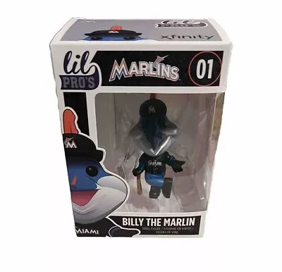 2018 Miami Marlins BILLY THE MARLIN LIL' PROS FIGURINE SGA 8/26 NEW • $26.99