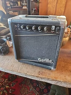 Gorilla GG-25 Guitar Amp Vintage 1980’s Tested Works • $49