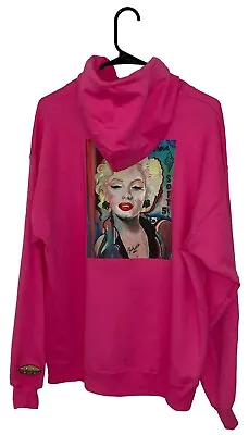 Kandykorn X Slimyburger - Hot Pink Or Purple Hoodie W/ Marilyn Monroe On Back Xo • £75.99