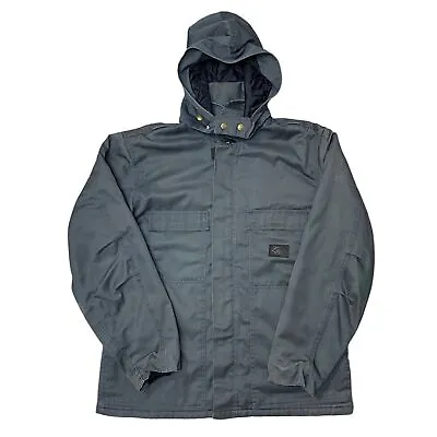 Dickies Grey Workwear Jacket Utility Diamond Quilted Mens XL • $63.13